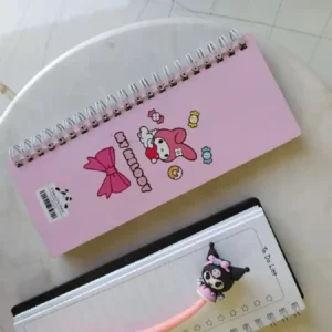 دفترچه جلد چوبی کتابی