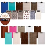 تخته شاسی چوبی رنگی سایز A4