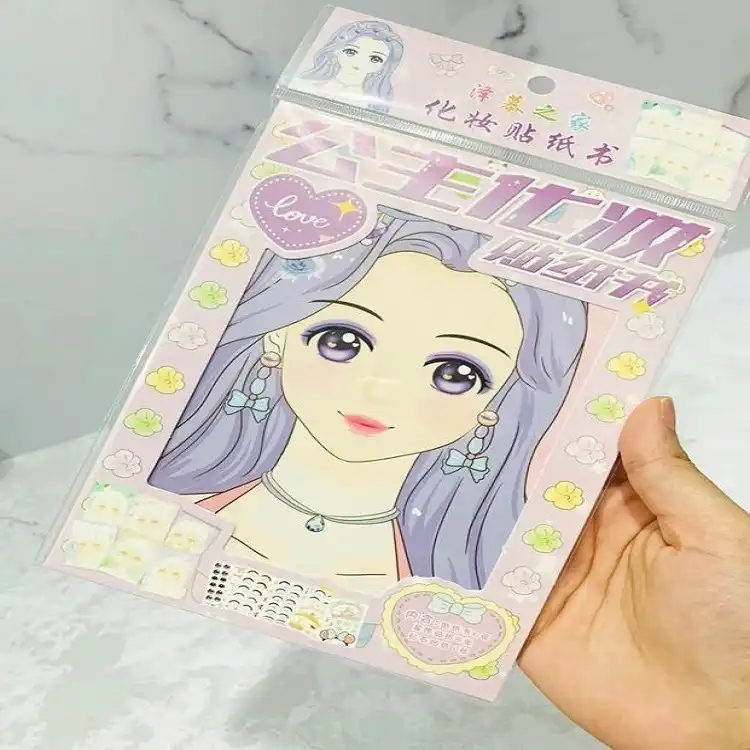 نقاشی آرایشی انیمه نقاشی آرایشی انیمه