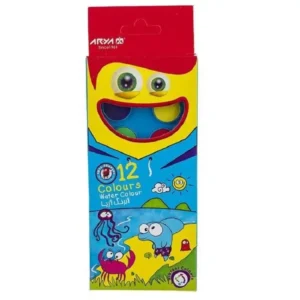 آبرنگ 12 رنگ آریا