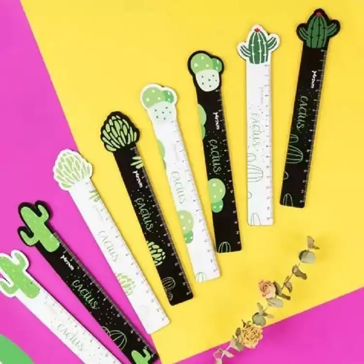 خط کش کاکتوس گیفت الفبا خط کش کاکتوس گیفت الفبا